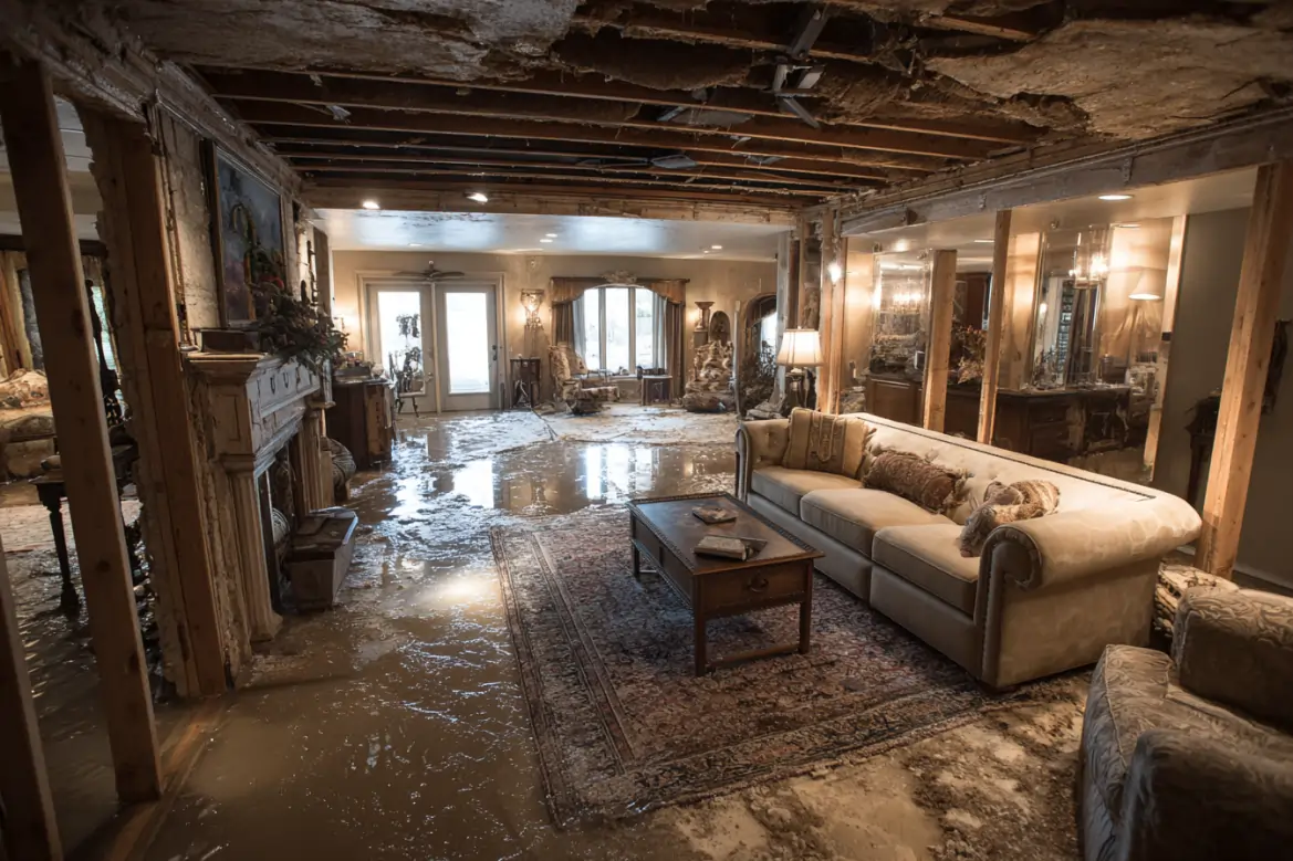 water damage restoration